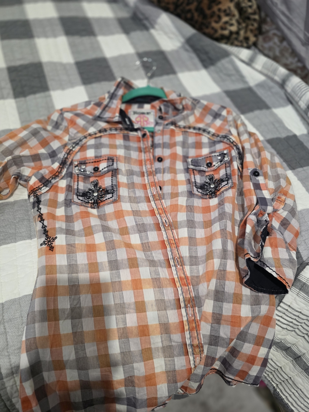 ROAR Womens Western Shirt....EUC